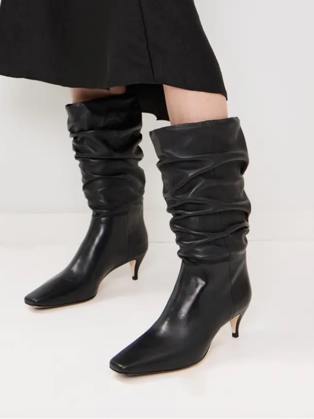 Reformation Rosie Black Boots Size 7